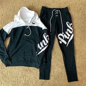 Pink Victoria secret sweatsuit